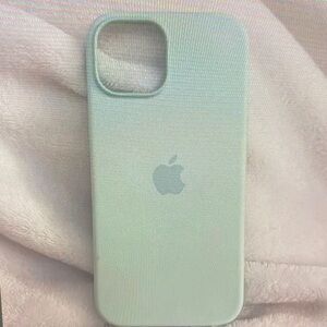 Apple Pastel Green Silicone iPhone Case